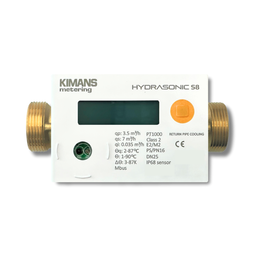Hydrasonic S8 ultrasonic heating & cooling (btu) meter
